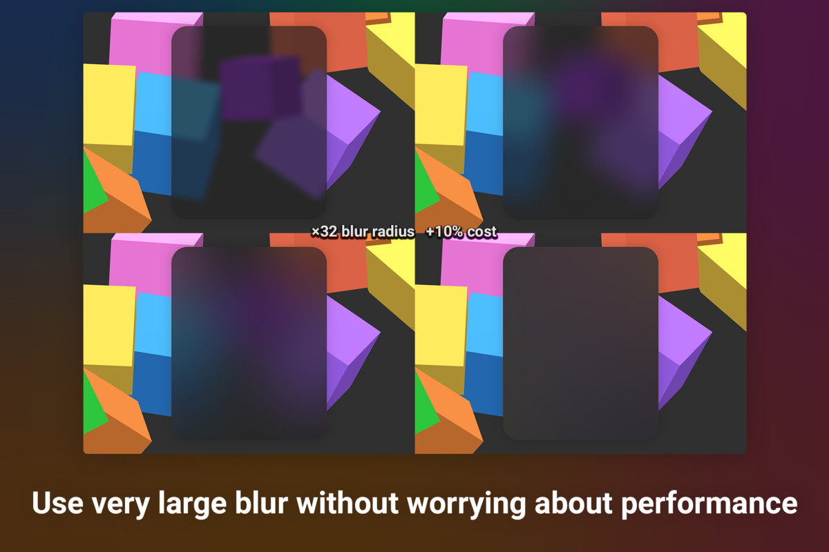 Translucent Image - Fast UI Background Blur