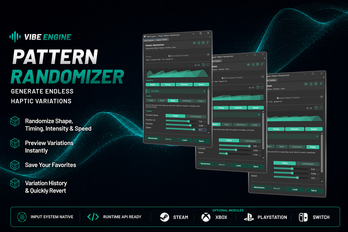 Vibe Engine - Controller Haptics Elevated