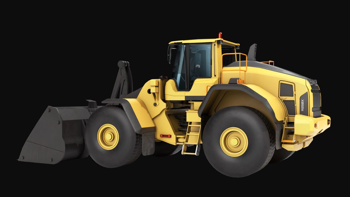 Mining Truck 02 URP HDRP Textures
