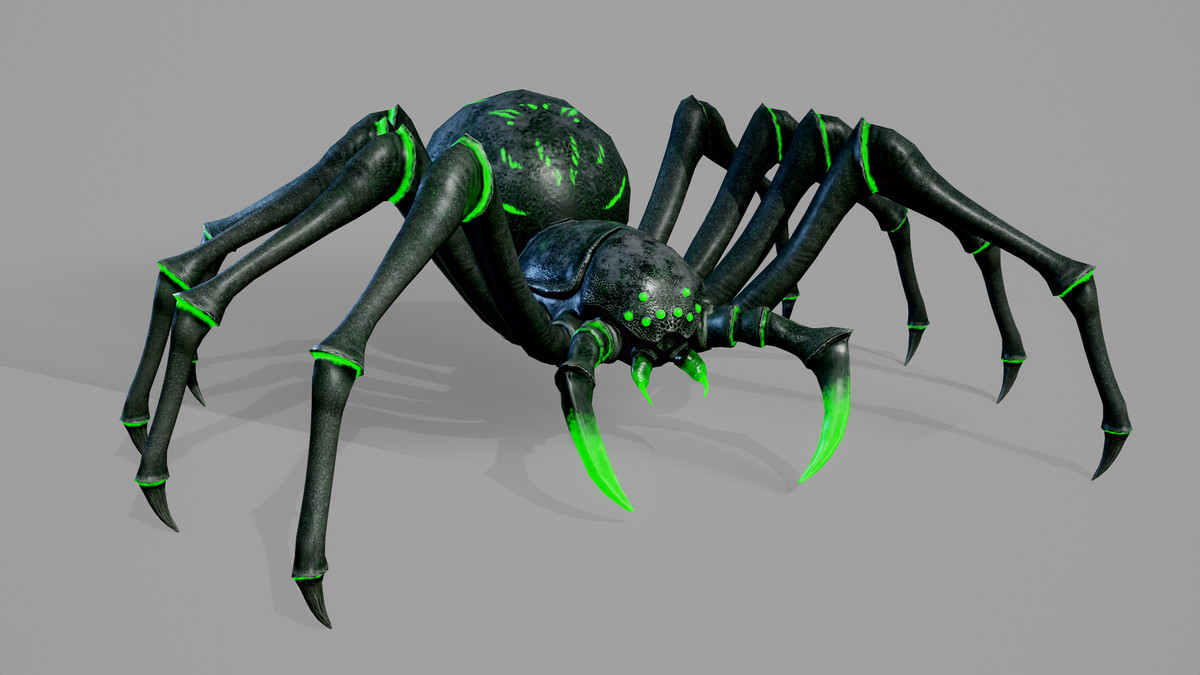 Stylized Spider 7 Skin Variants Pack