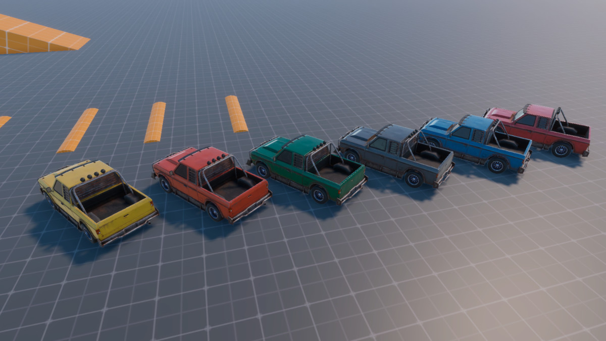 Post-Apocalyptic Pickup Truck | Physics-Based Vehicle Controller