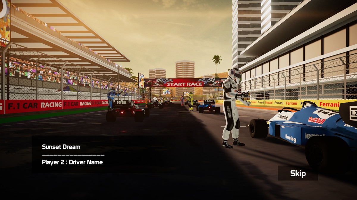 F.1 Racing Game 2