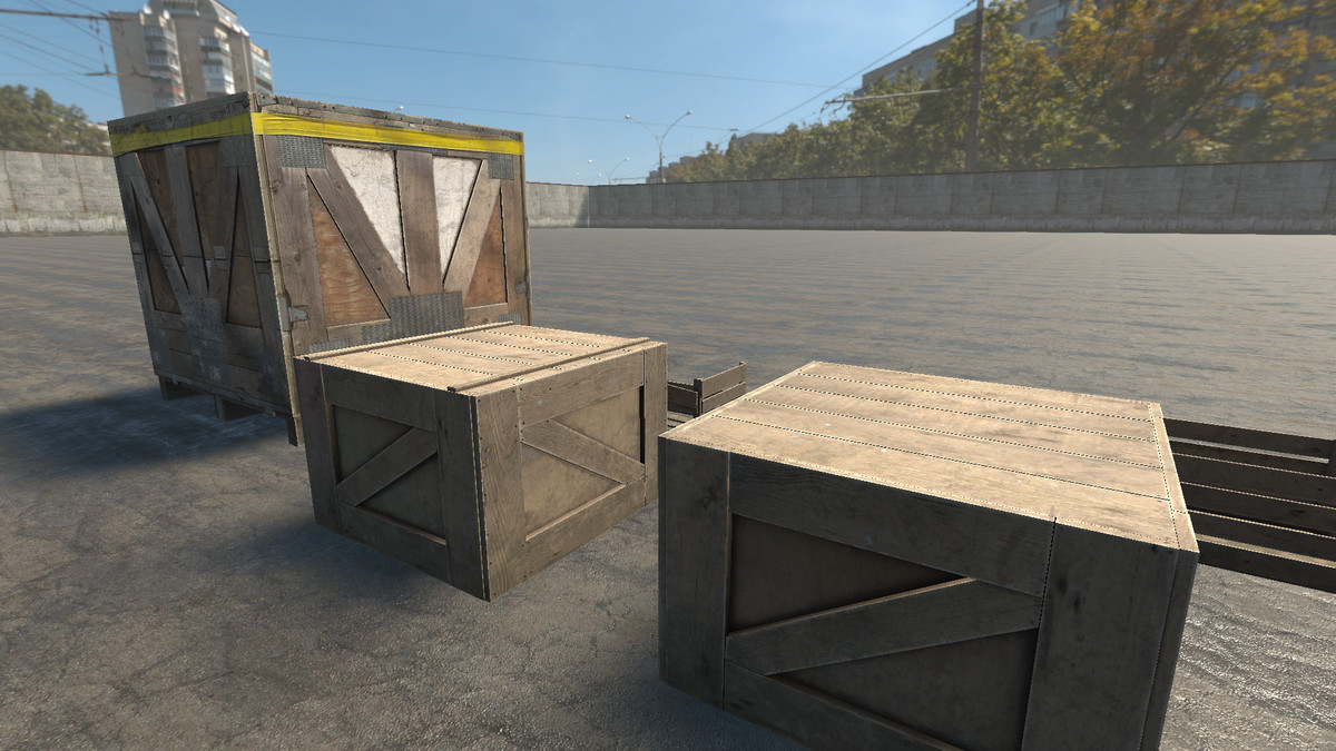 PBR Wooden Crates