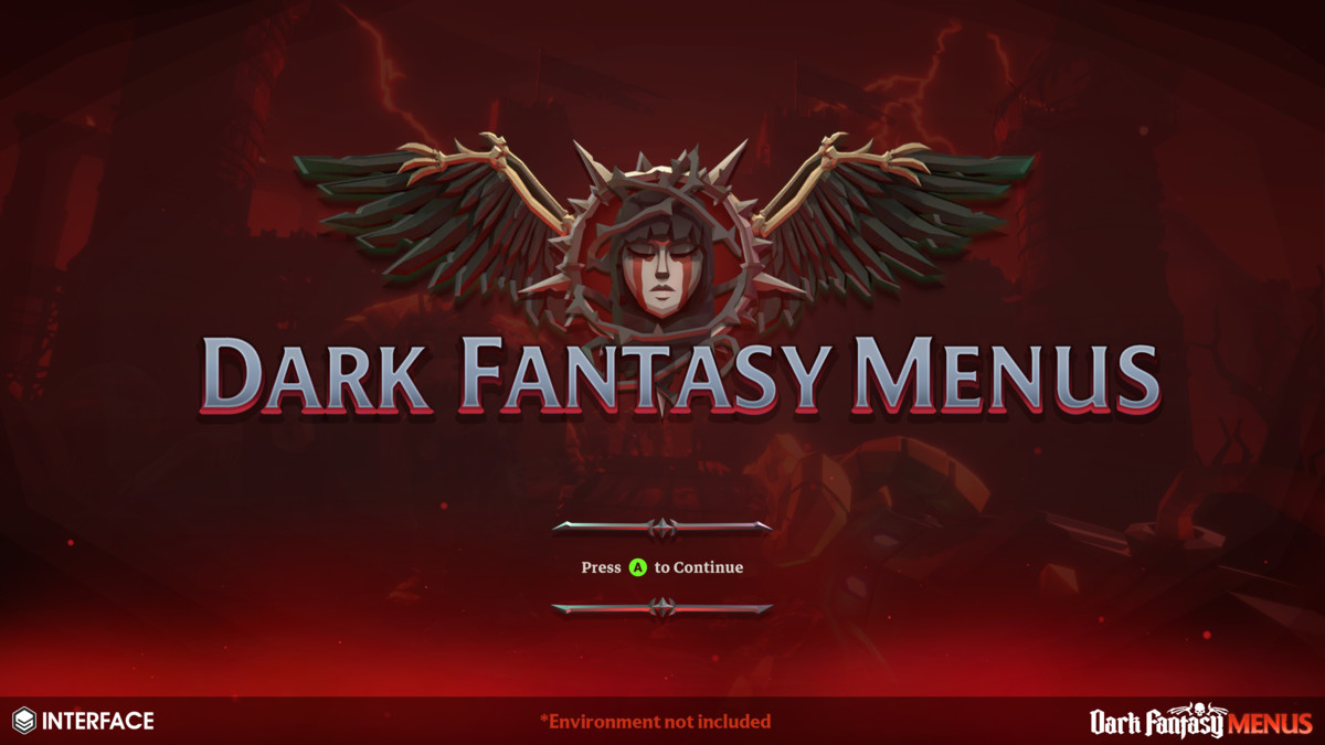 Dark Fantasy Menus - Synty INTERFACE - GUI, image 6
