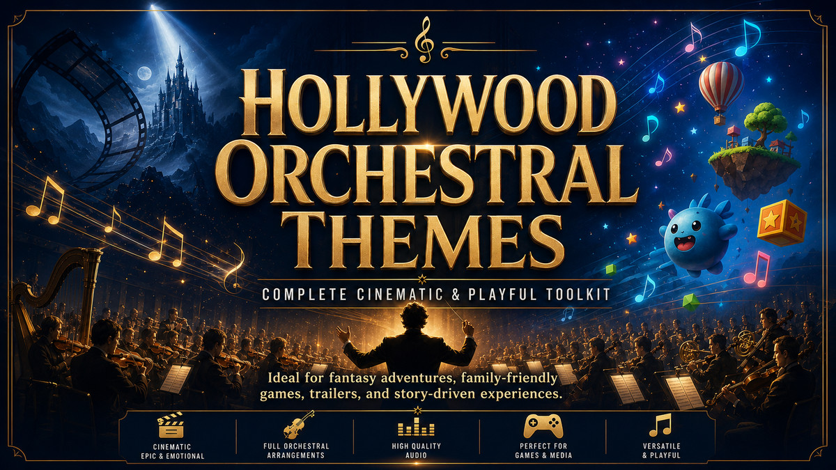 Hollywood Orchestral Themes: Complete Cinematic & Playful Toolkit