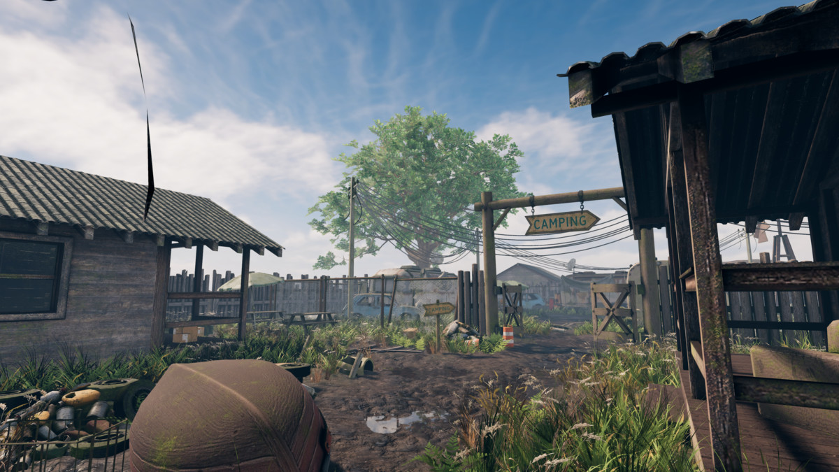 Post-Apocalyptic Trailer Park Environment