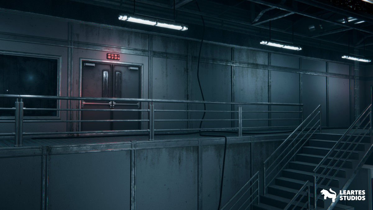 Sci-Fi Laboratory Environment