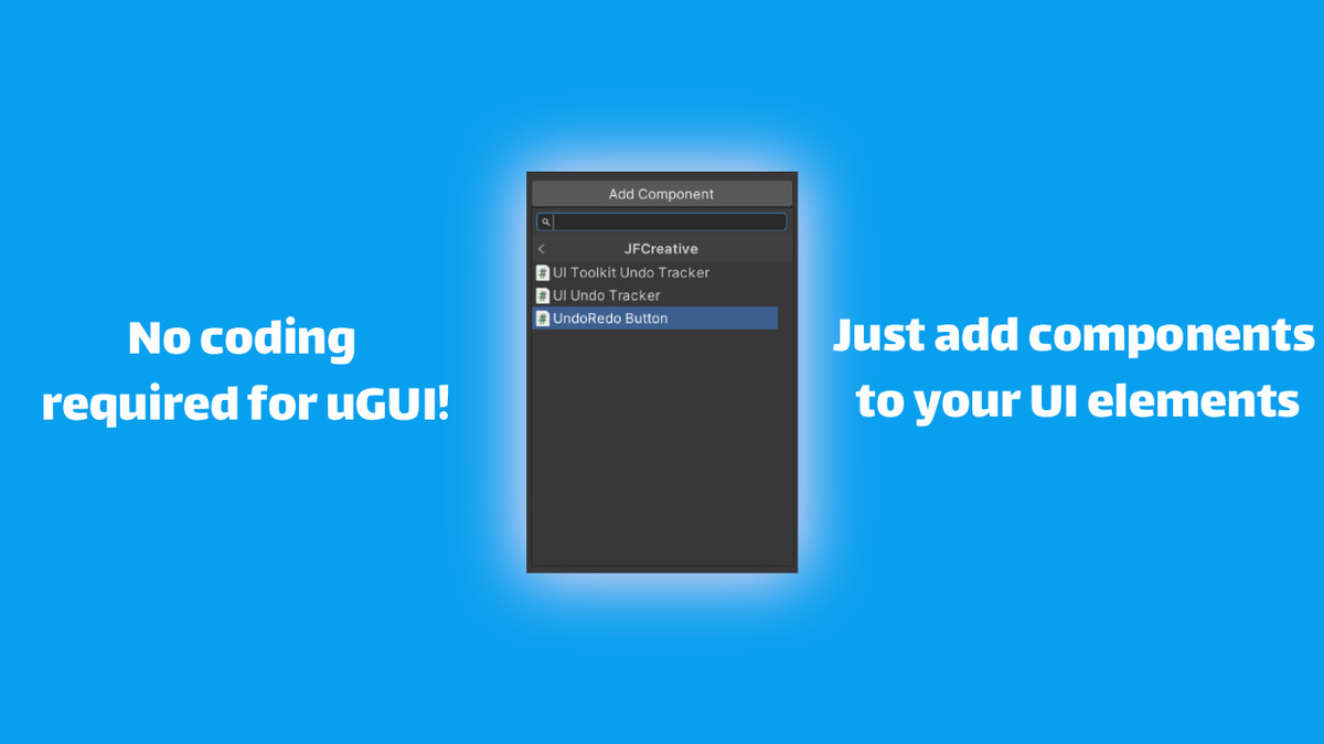 Undo/Redo for UI Toolkit & uGUI