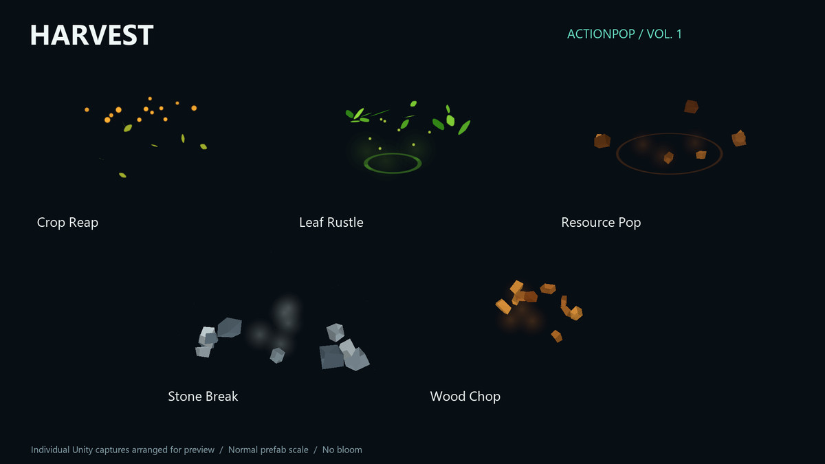 ActionPop - Stylized Gameplay VFX Pack Vol. 1