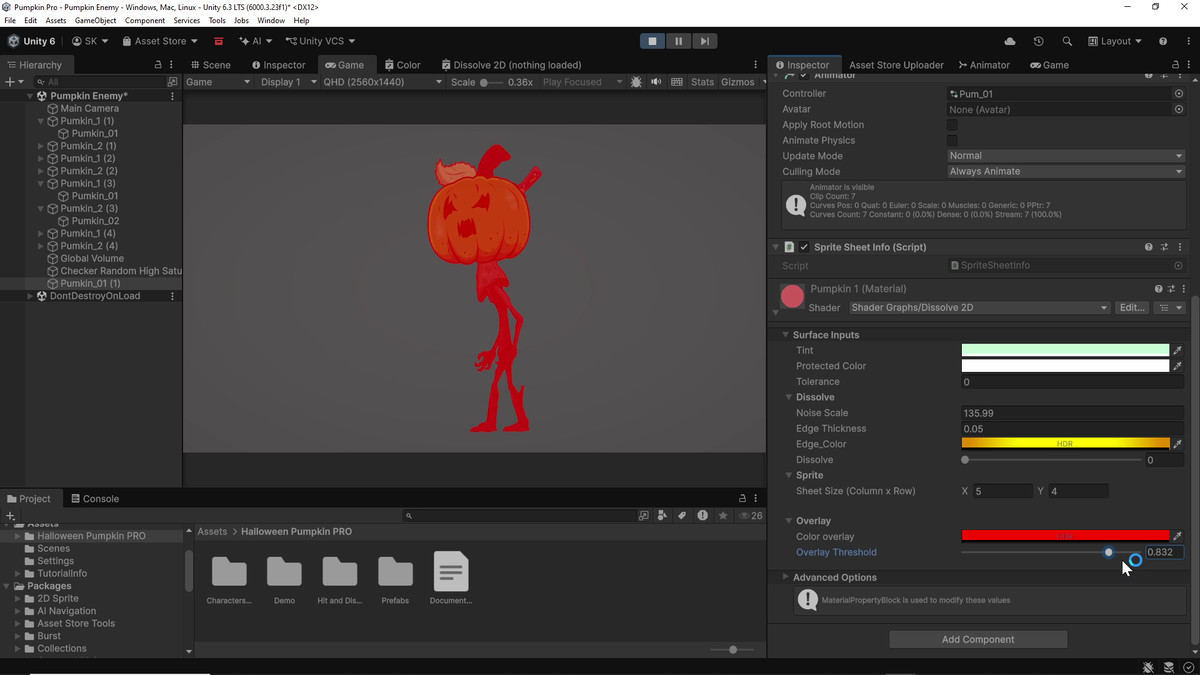 Halloween Pumpkin 2D PRO