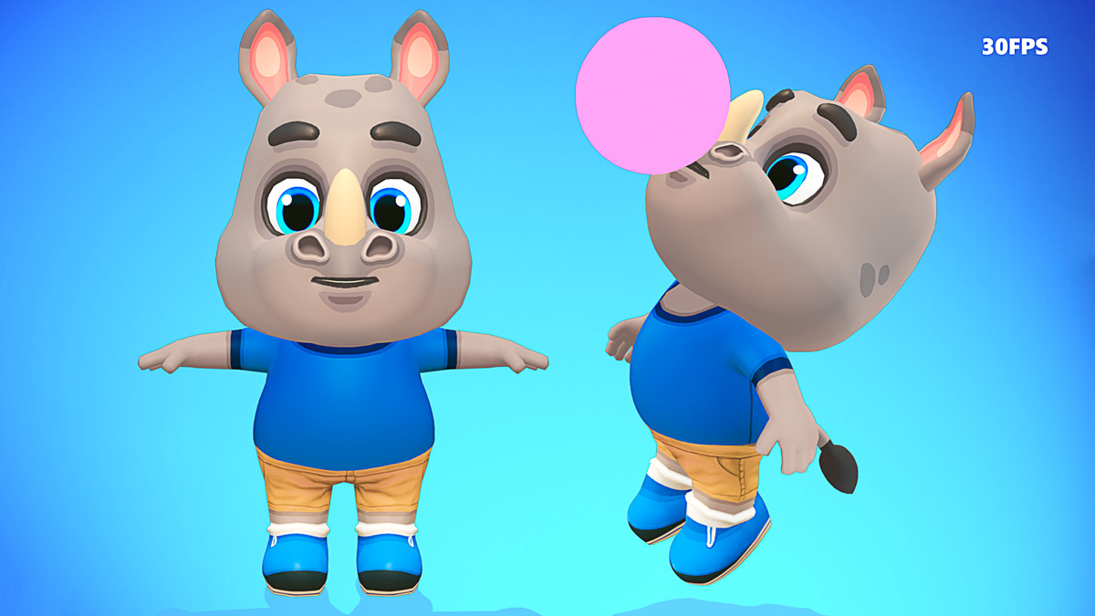 Rhino Animated