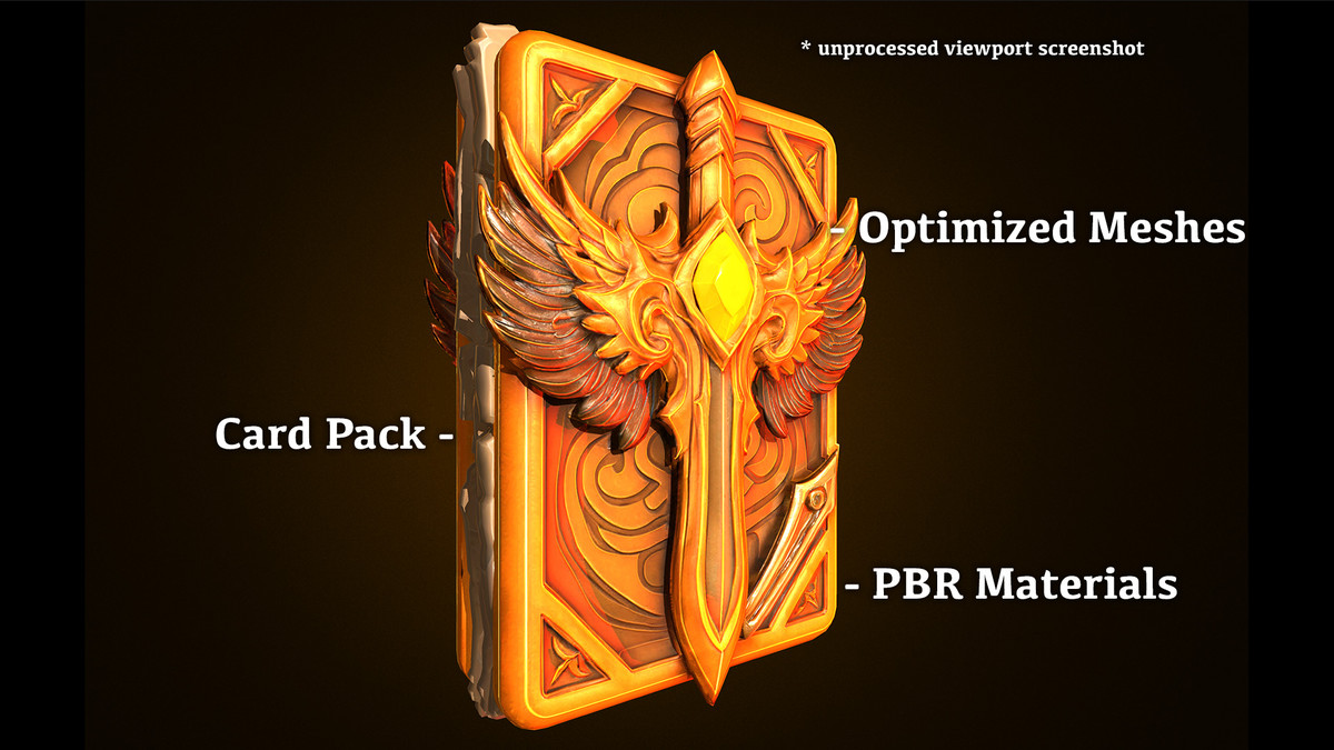 3D Card Template Bundle - TCC, CCG