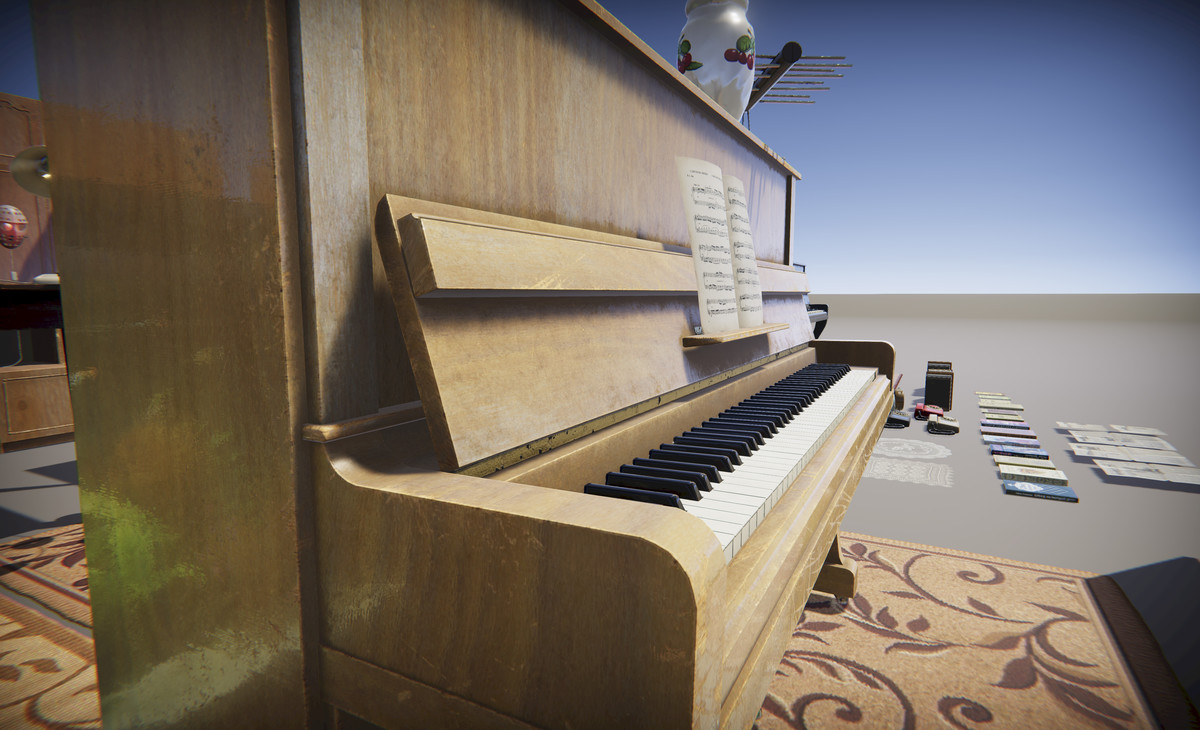 Old Interior Props Pack 3