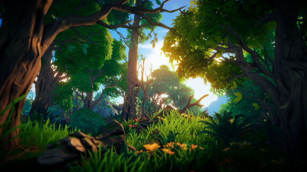 Fantasy Worlds - Forests, Meadows & Dungeons - Stylized 3D Environment