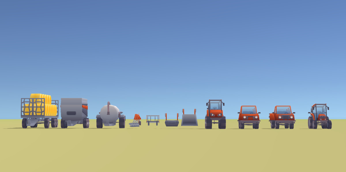 Farm Pack - Vehicles