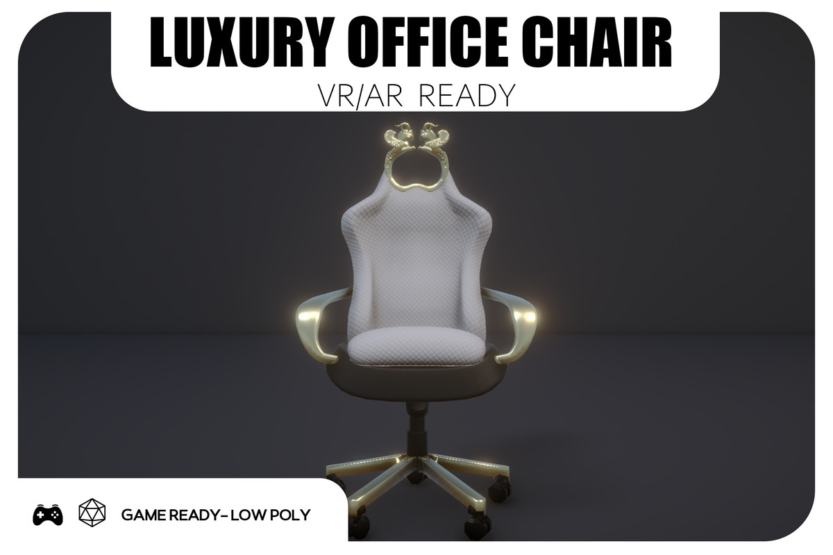 Luxury Office Chair - Game Ready
