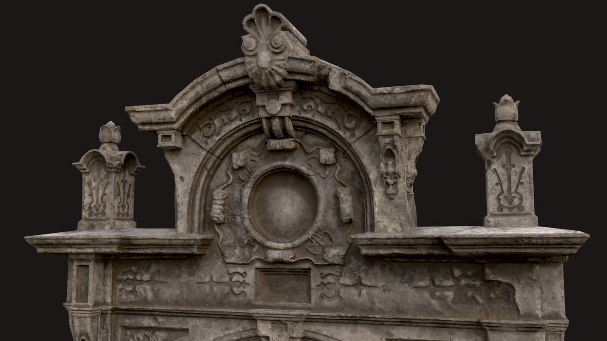 Old Abandoned Door Portal