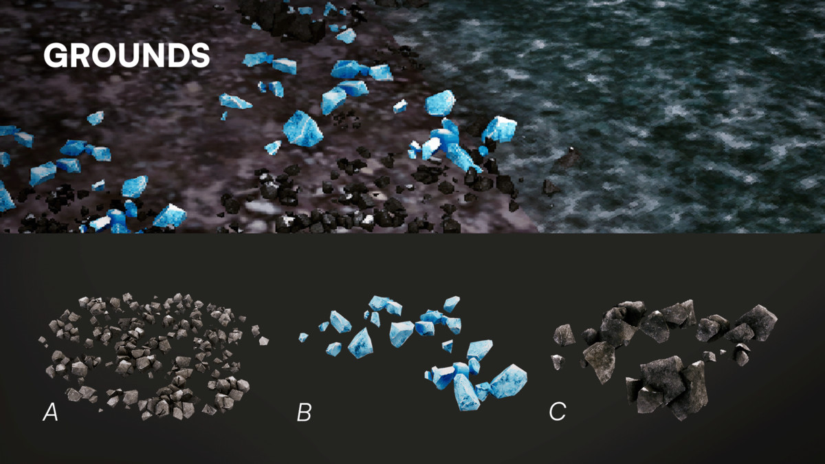 Arctic Landscape Retro