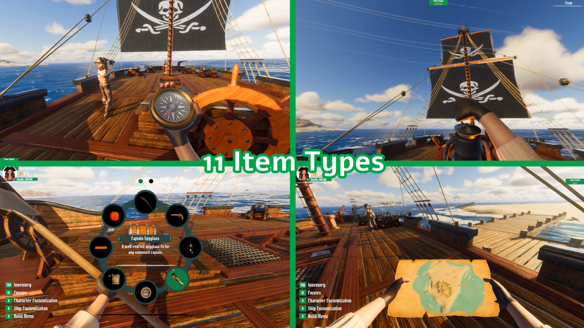 Pirate Multiplayer Game Template (MMO)