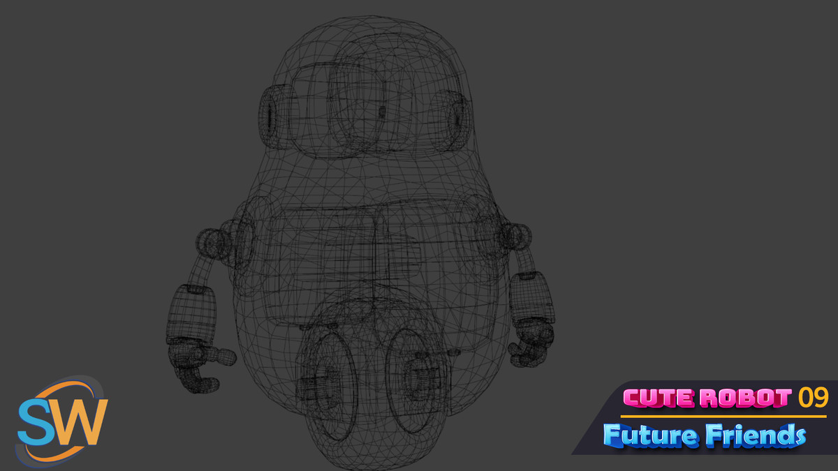 Cute Robot 09 – Future Friends