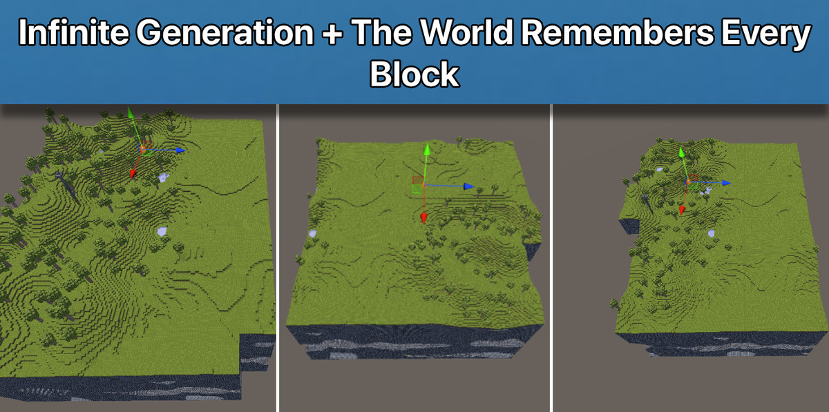 Pro-Cube World: Procedural Voxel World Generator