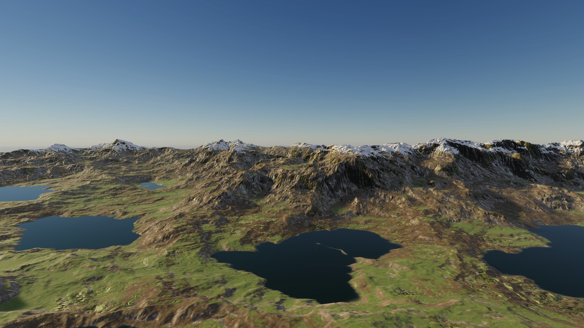 147 Procedural Terrains - Mountains, Lakes & Islands