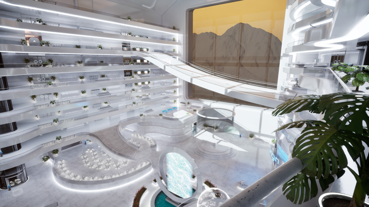 Futuristic Environment Kit Vol.1 – Sci-Fi Mega Mall