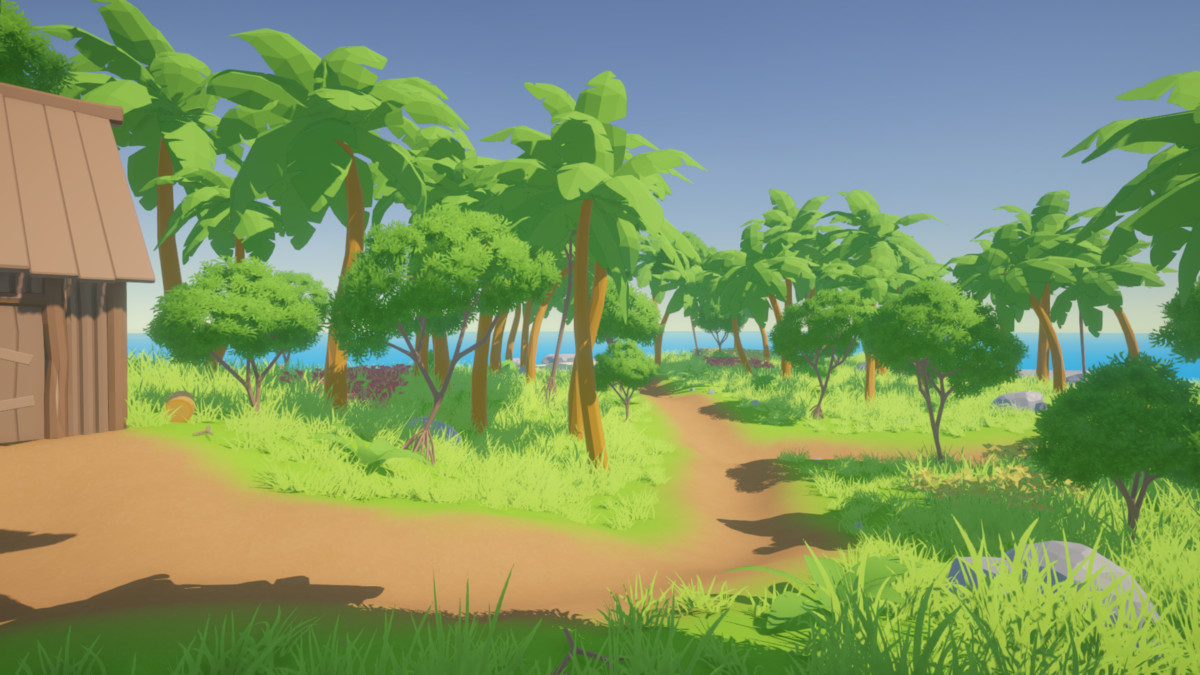 VERDANT Low Poly Tropical Island Modular Village