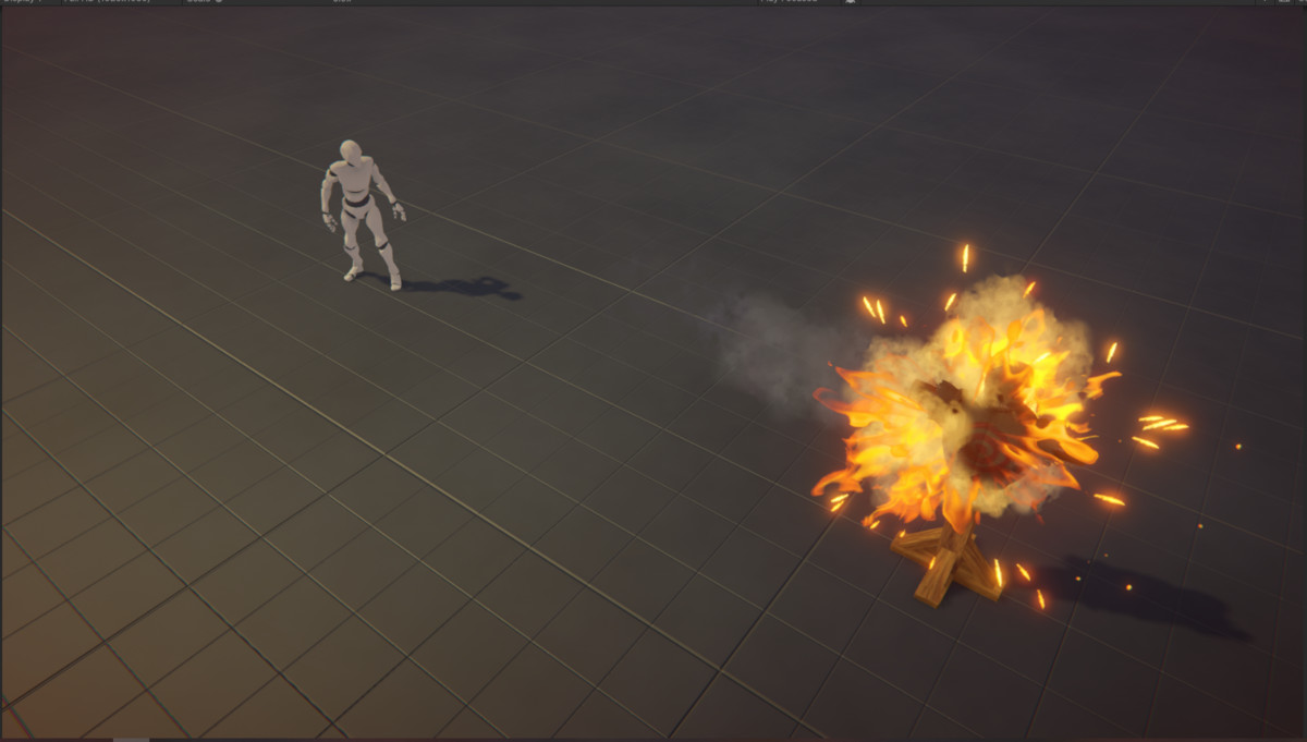 Dynamic Stylized Fire VFX