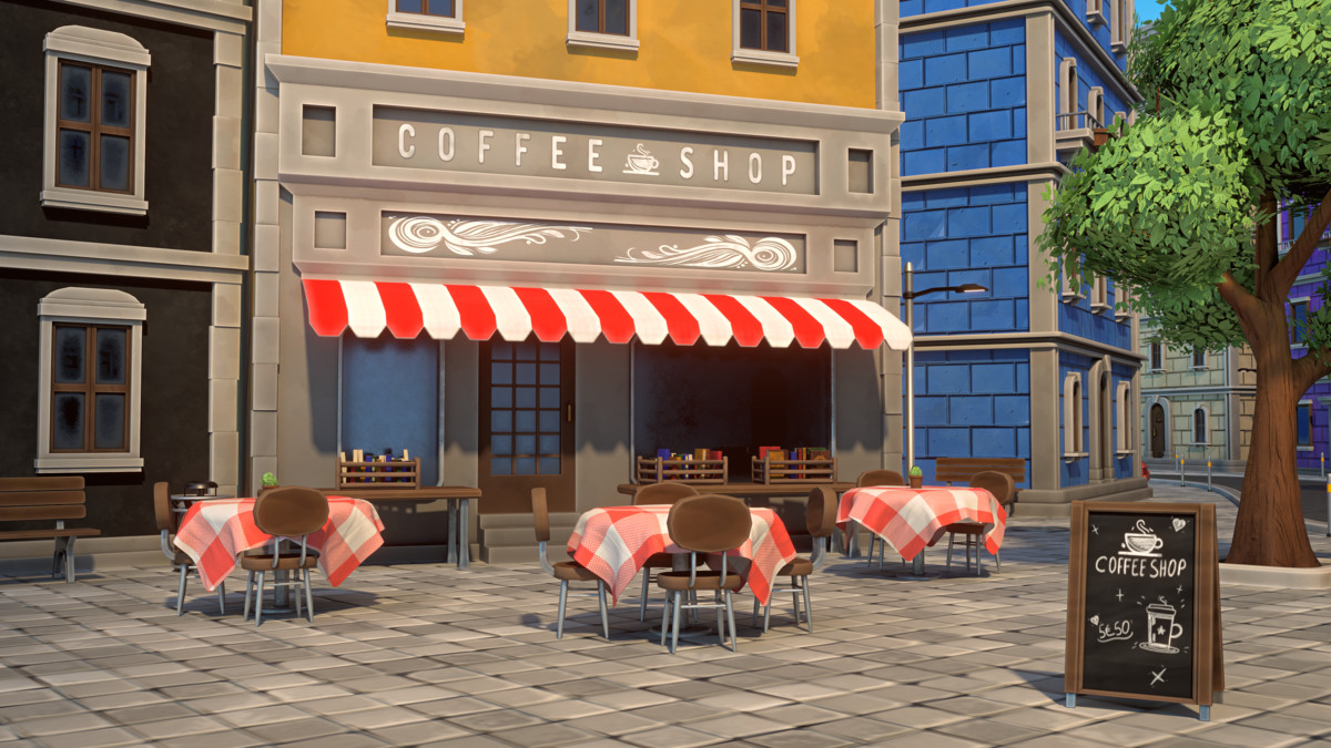 Stylized City - Buildings & Props Pack