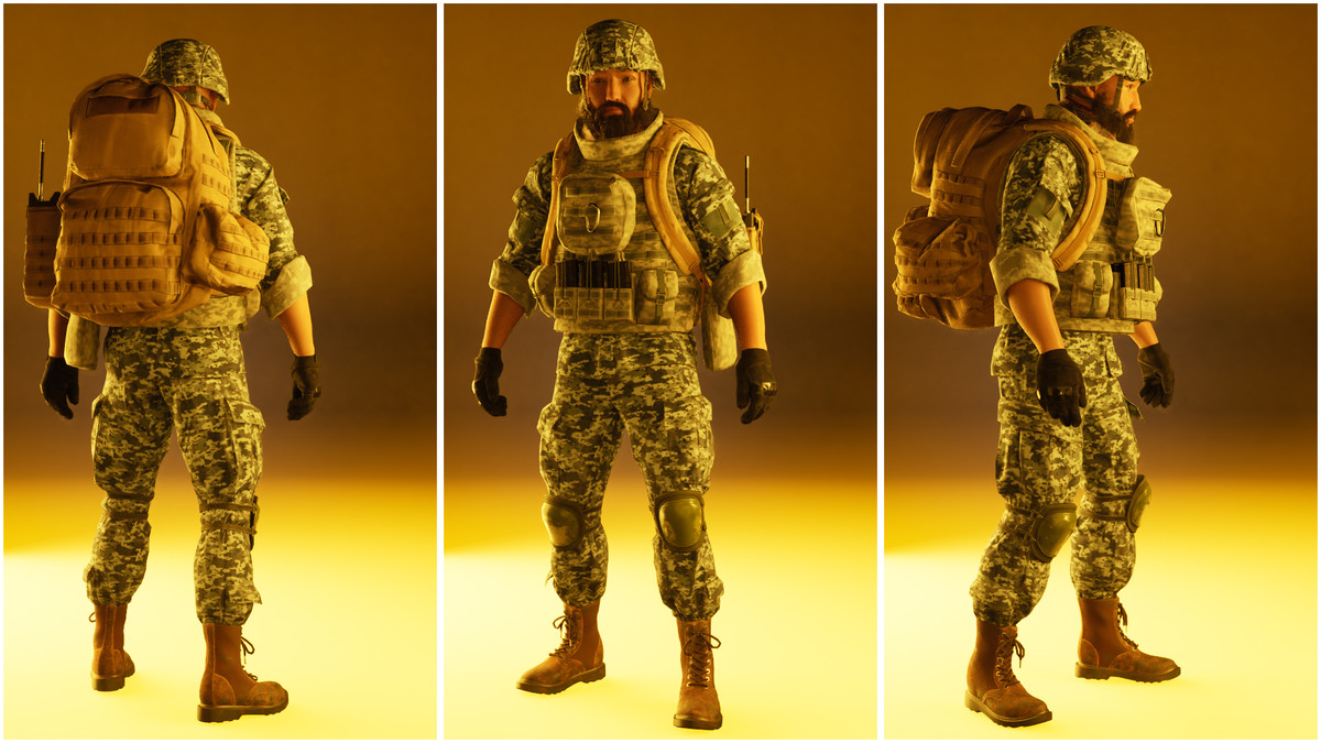 US Army Soldiers Pack