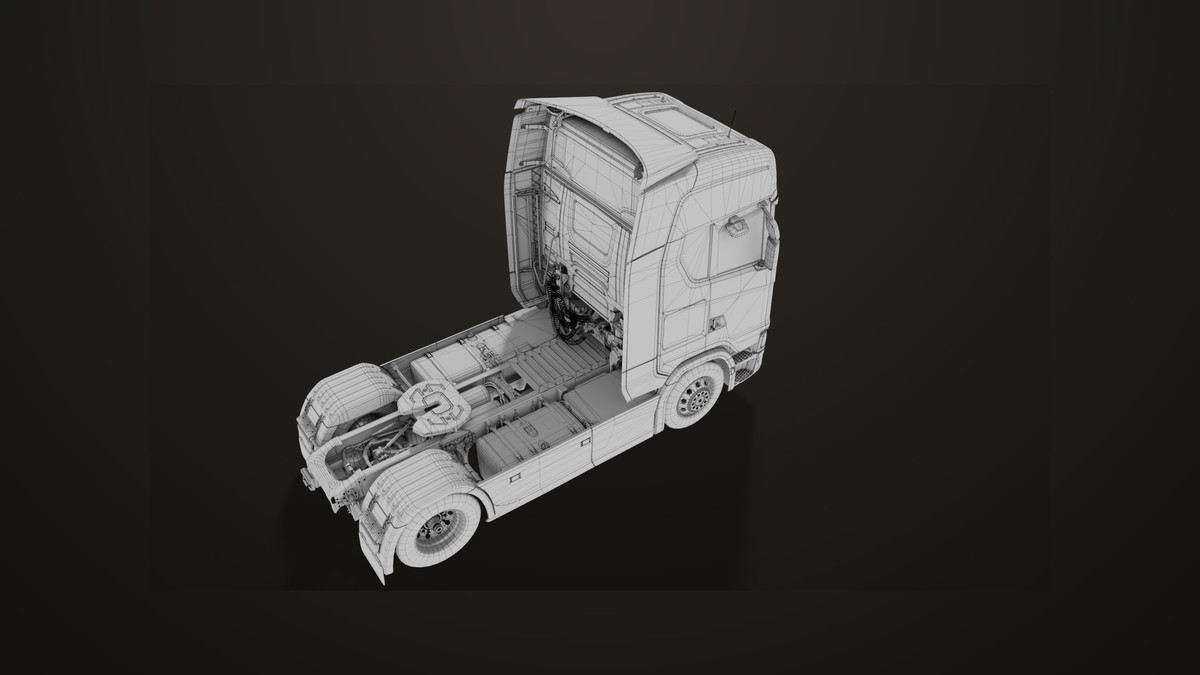 Chassis 06 Yellow URP HDRP Textures