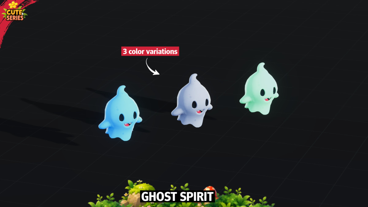 Ghost Spirit Cute Series