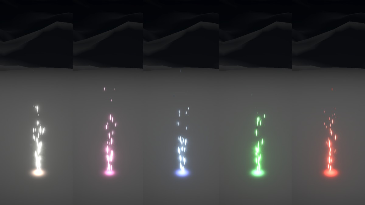 VFX Graph - Fireworks - Vol. 1
