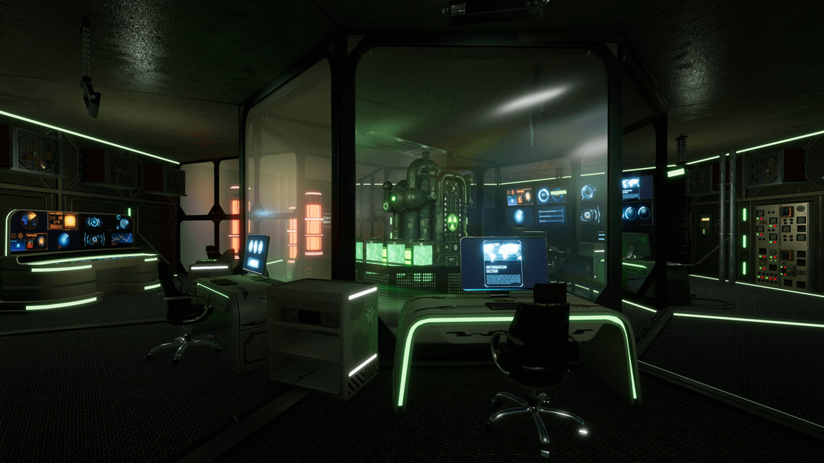 SciFi Control Room 3 (URP)