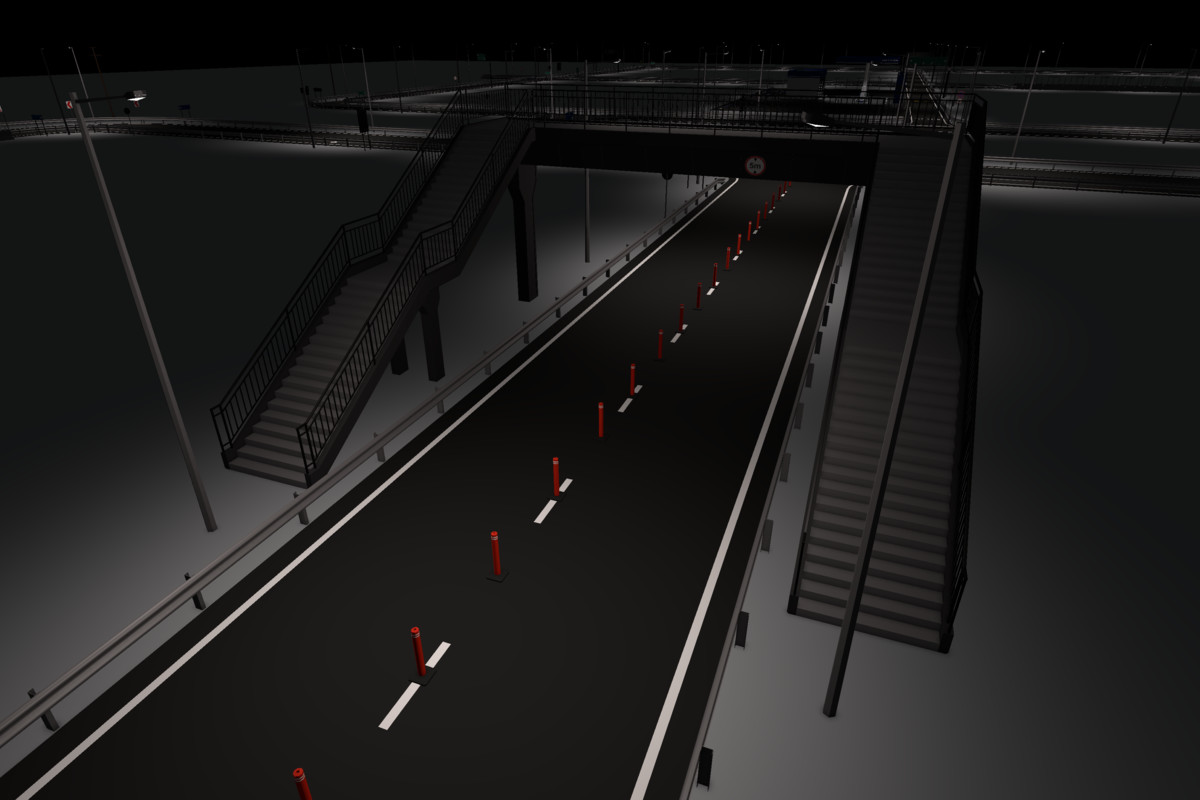 Low Poly Urban Traffic Pack