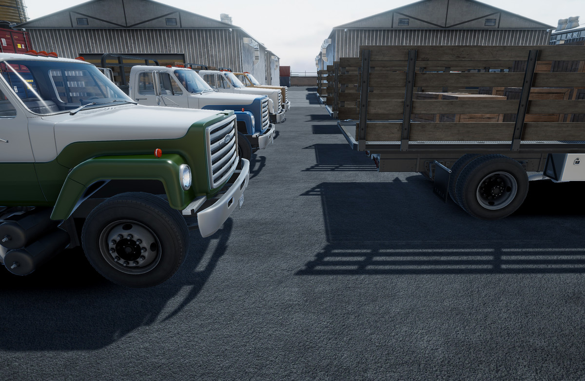 80s Stakebed truck