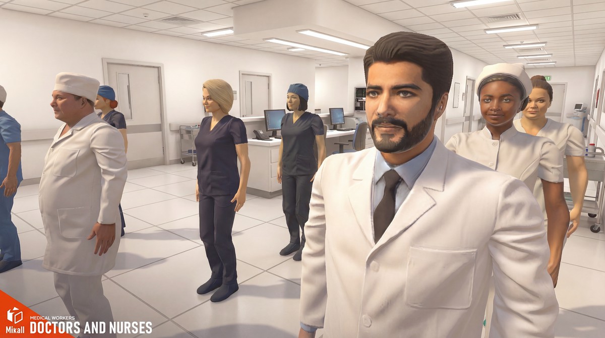 47 Medical & Lab Characters – Doctors, Patients, Scientists
