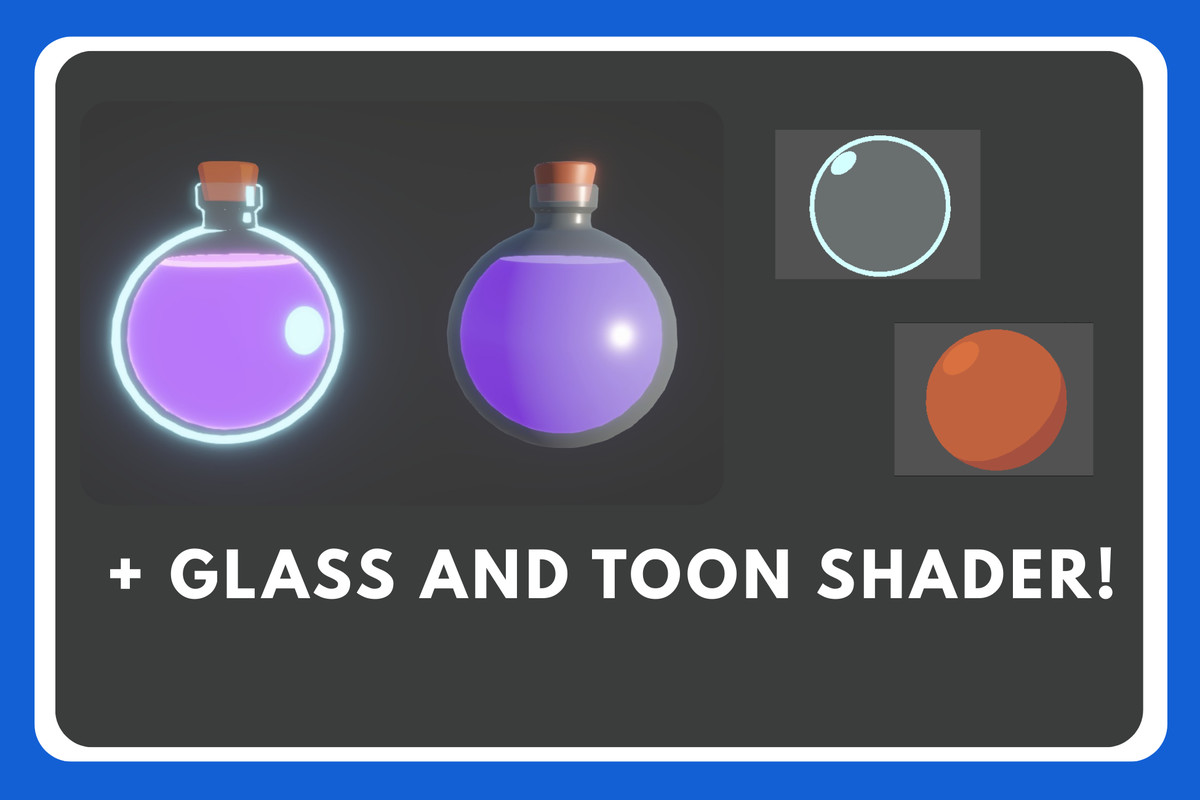 Liquid and Bottles Shader