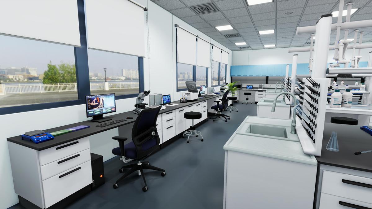 Modular Laboratory Interior