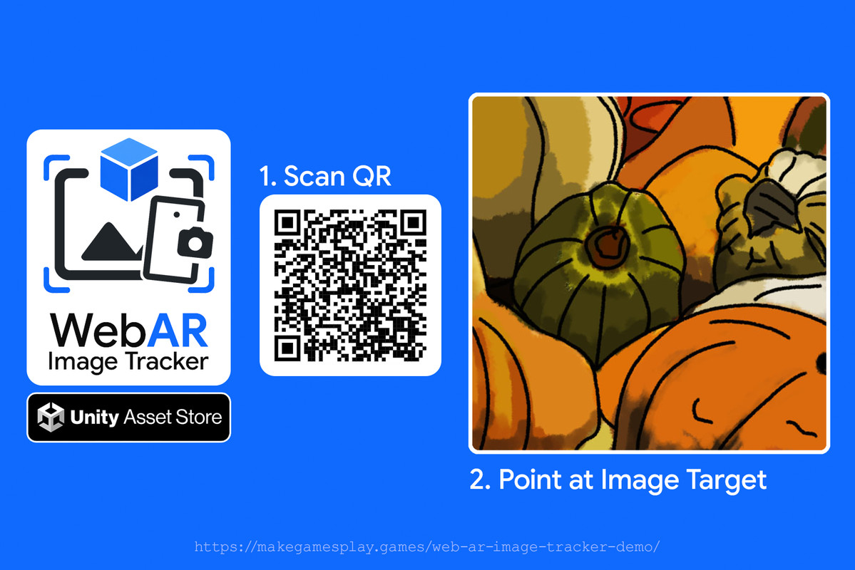 WebAR Image Tracker for Unity