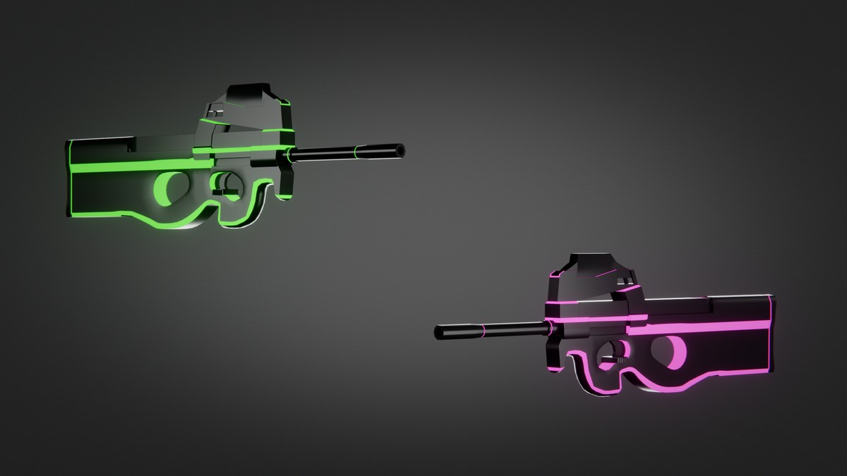 Ultimate Weapon Pack — 23 Guns + 943 Skins (Low Poly, Stylized, FPS/TPS Ready)