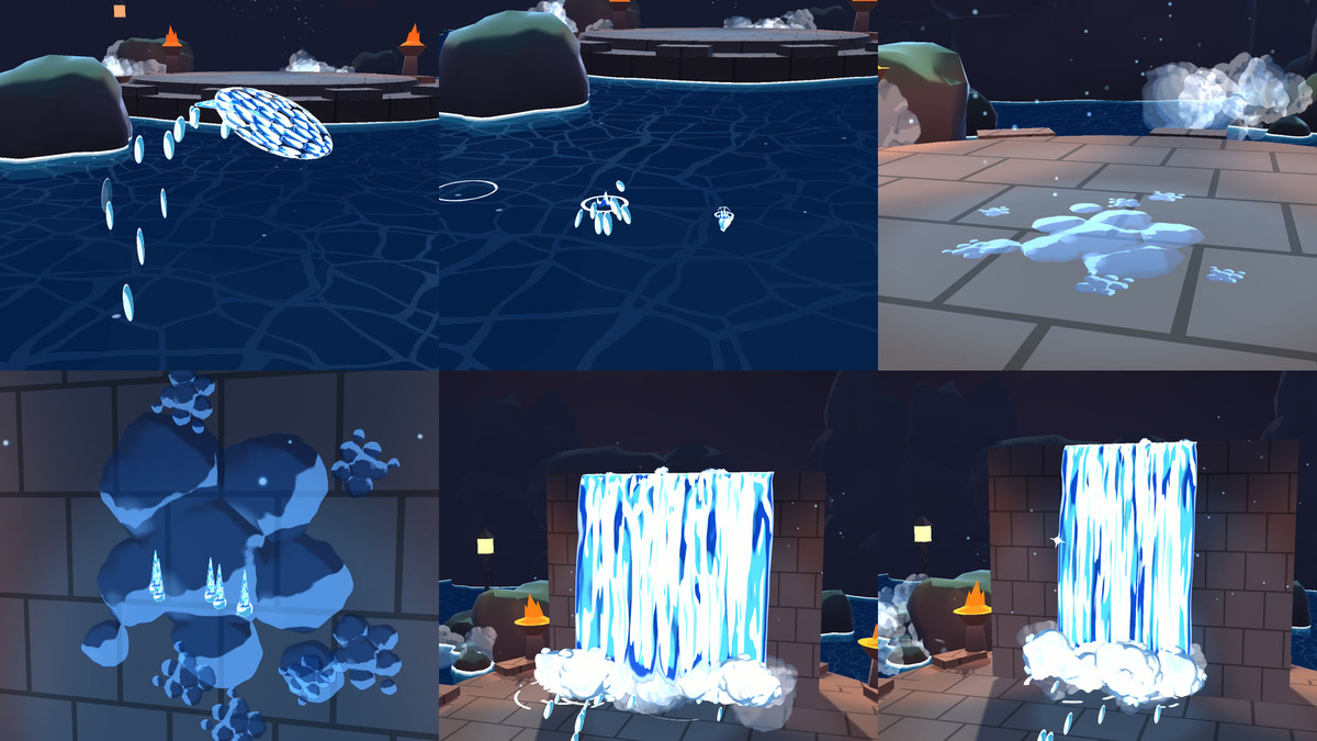 Stylized Water VFX 122 effects