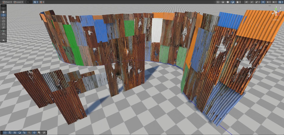 Infinite Corrugated Roof