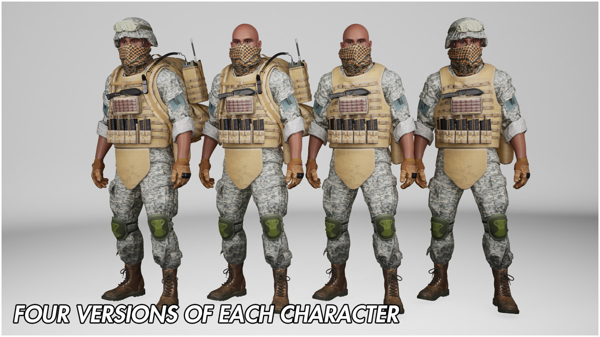 US Army Soldiers Pack