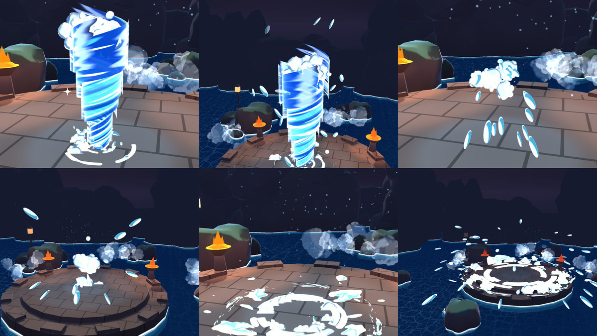 Stylized Water VFX 122 effects