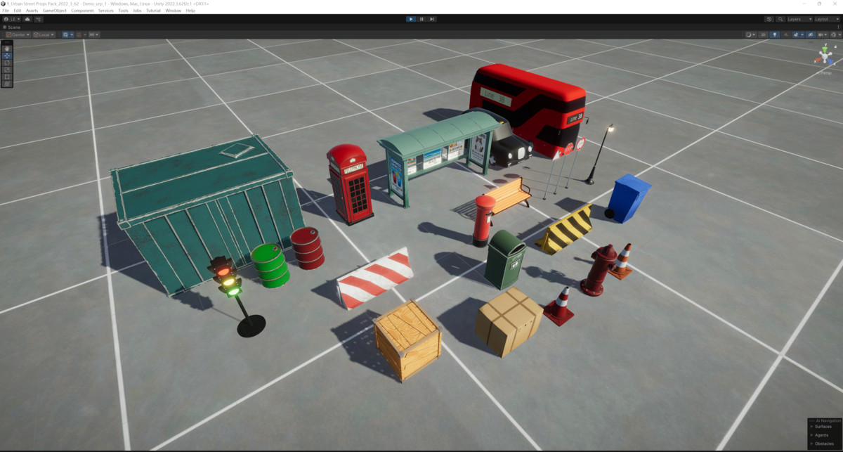 Urban Street Props Package