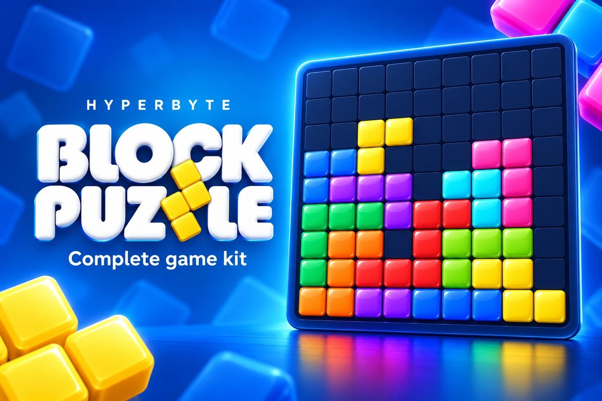 Block Puzzle Game Kit - Complete Mobile Puzzle Game