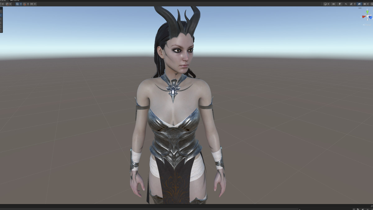 Fantasy Demones Girl