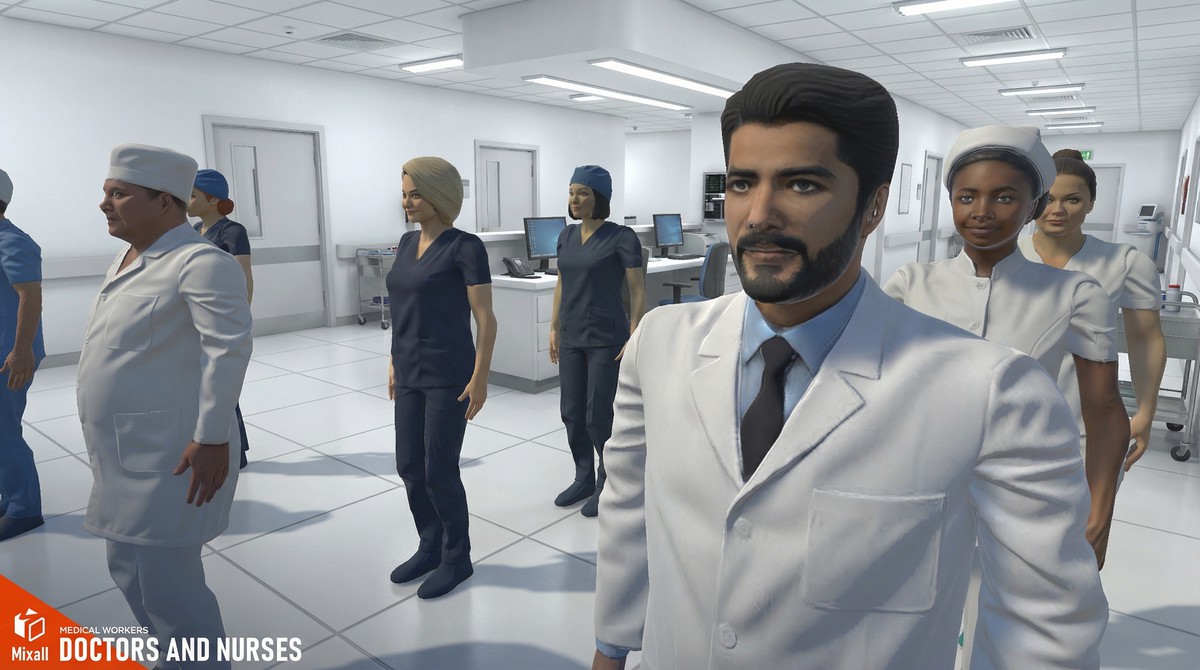 Doctors and nurses - medical workers